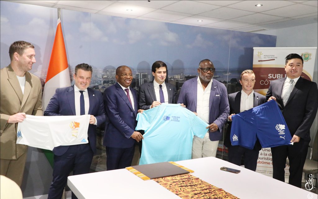 Promotion de la destination Côte d’Ivoire : une délégation de l’olympique de Marseille à Abidjan pour consolider ses actions