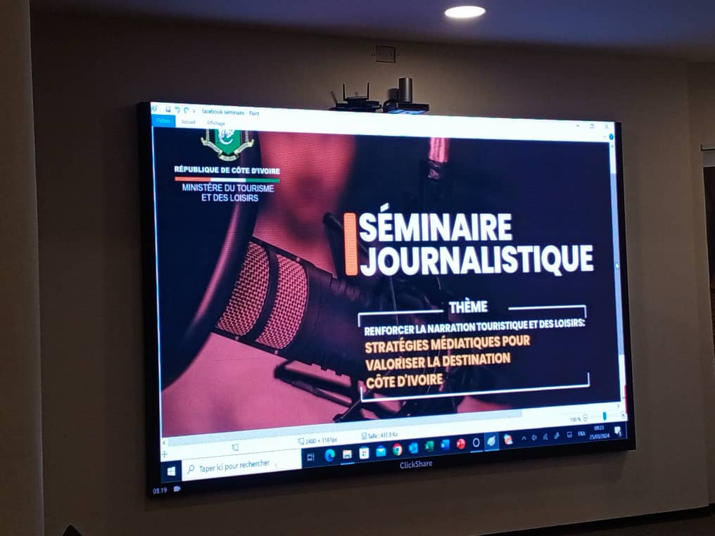 Tourisme et loisirs : Une trentaine de journalistes prennent part à un séminaire de renforcement de capacités