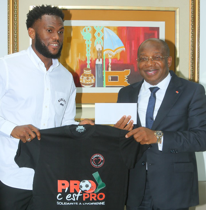 Promotion de la destination ivoirienne et Football : Siandou Fofana et Franck Kessié sur le terrain