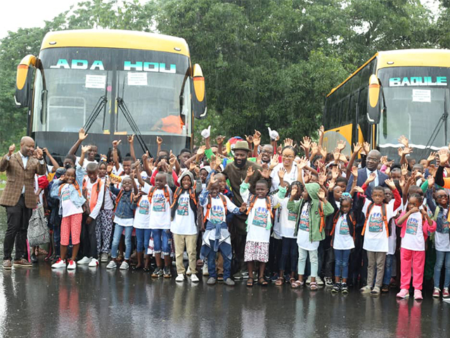 120 petits colons en exploration de 15 jours à Abengourou