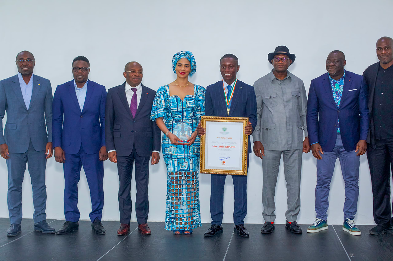 Max Alain Gradel, nouvel Ambassadeur du Tourisme et des Loisirs de Côte d'Ivoire